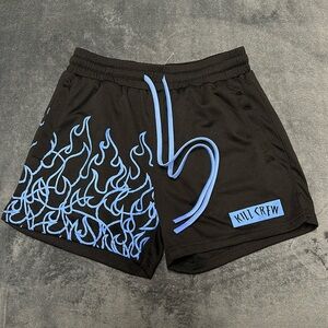NWOT Kill Crew Muay Thai Flame Shorts